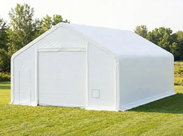 30 by 40 foot MAX fabric storage building